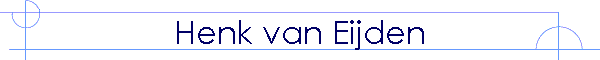 Henk van Eijden