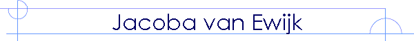 Jacoba van Ewijk