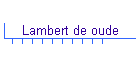 Lambert de oude