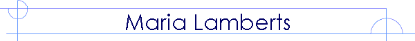 Maria Lamberts