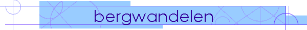 bergwandelen