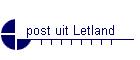 post uit Letland