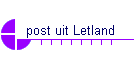post uit Letland